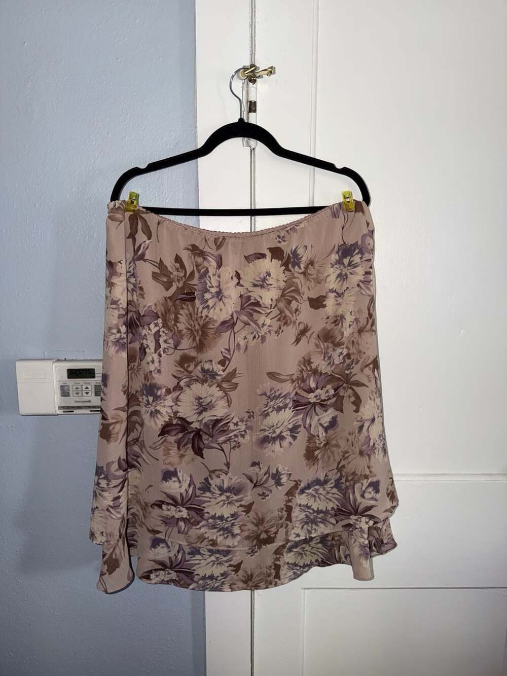 Bahari Floral Print Tiered Skirt Size 12